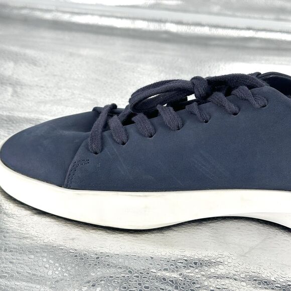 Wolf and Shepherd Men\'s Cruise Shoes Lace Up Nubuck Navy Blue Size 10.5 EU 43.5 main image 8
